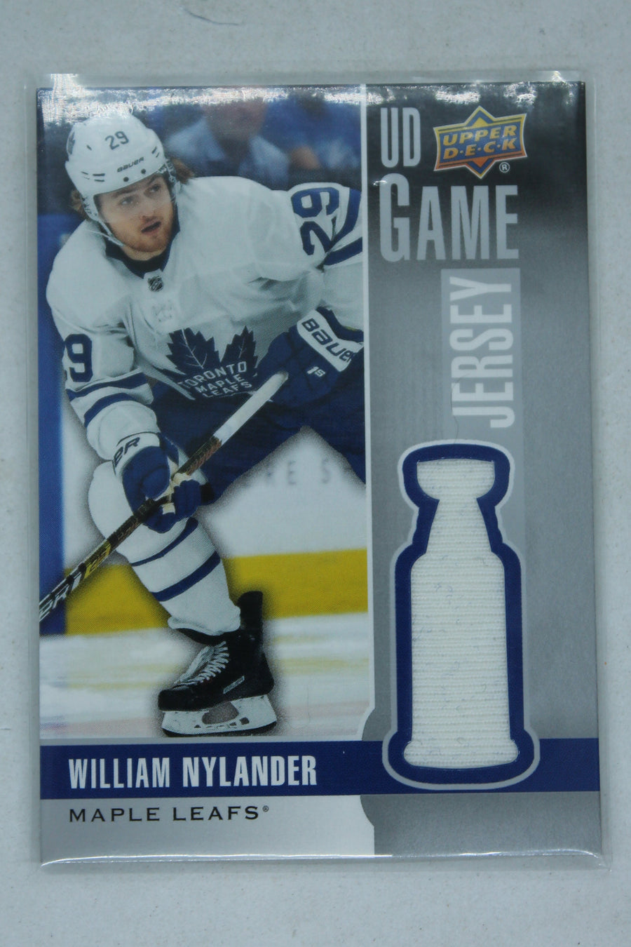 William Nylander 2019-20 Upper Deck Game Jersey Card - White