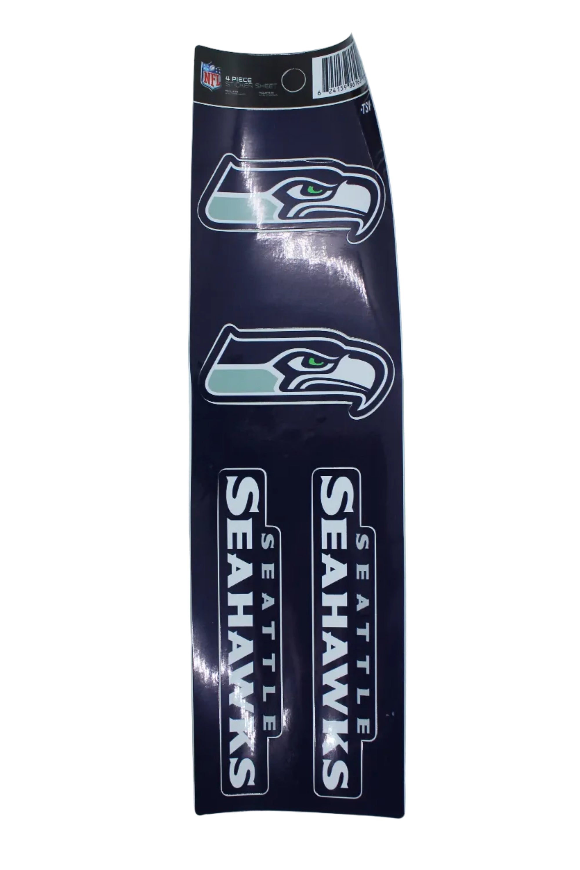 NFL Seattle Seahawks 4 piece Sticker Sheet
