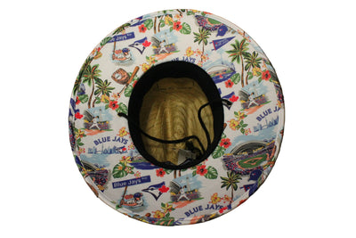 MLB Men's Toronto Blue Jays Reyn Spooner Logo Straw Hat