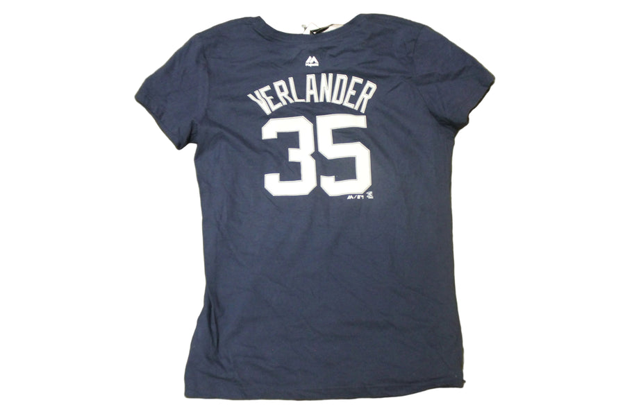 MLB Detroit Tigers Women's Majestic Verlander #35 Tee (online only)