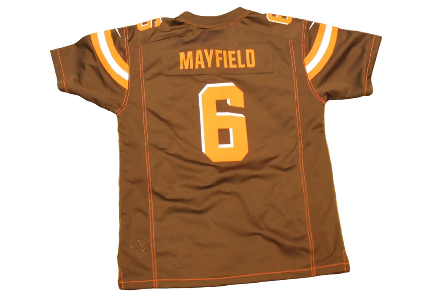 NFL Cleveland Browns Nike Youth Mayfield #6 Replica Jersey (Sale)