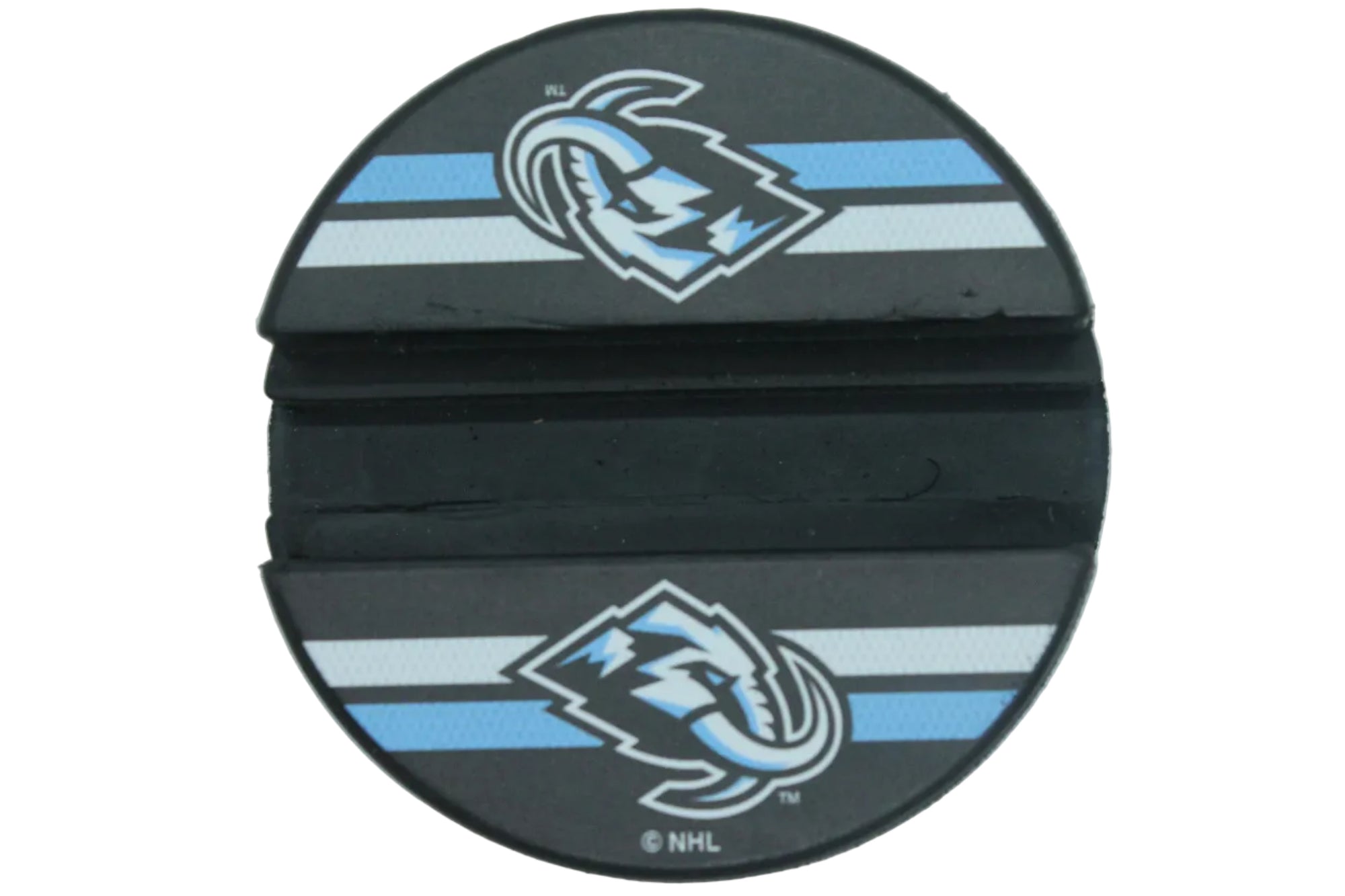 NHL Utah Mammoths Hockey Puck Media Holder