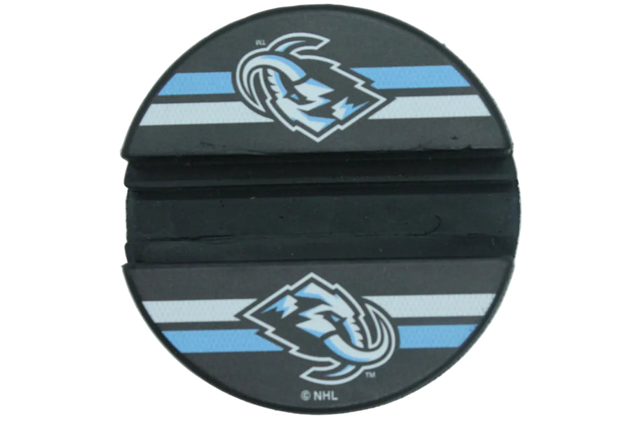 NHL Utah Mammoths Hockey Puck Media Holder