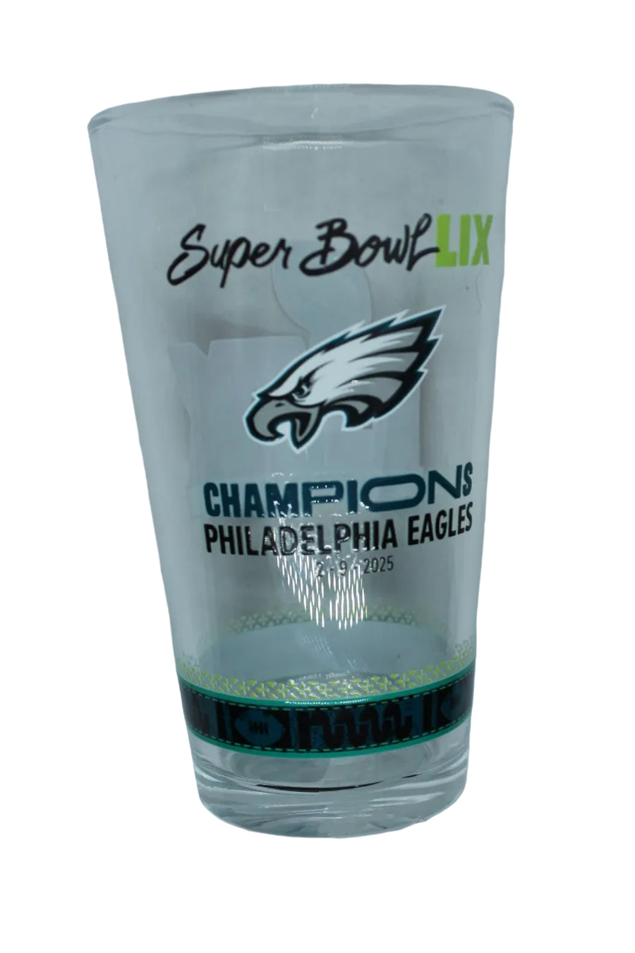 NFL Philadelphia Eagles 16oz  2025 Super Bowl LIX Champions Collector Glass