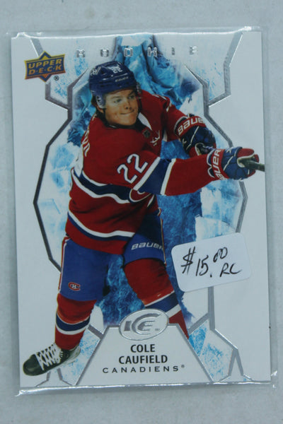 Cole Caufield 2021-22 Upper Deck Ice Rookie Rookie Card