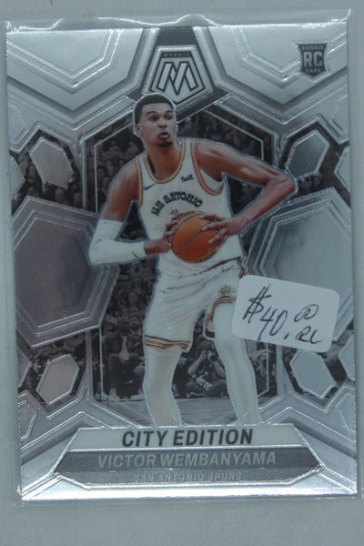 Victor Wembanyama 2023-24 Panini Mosaic City Edition Rookie Card