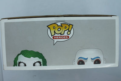 Funko POP The Joker GITD Gemini Collectibles Exclusive 2 PK Bank Robber Heath Ledger