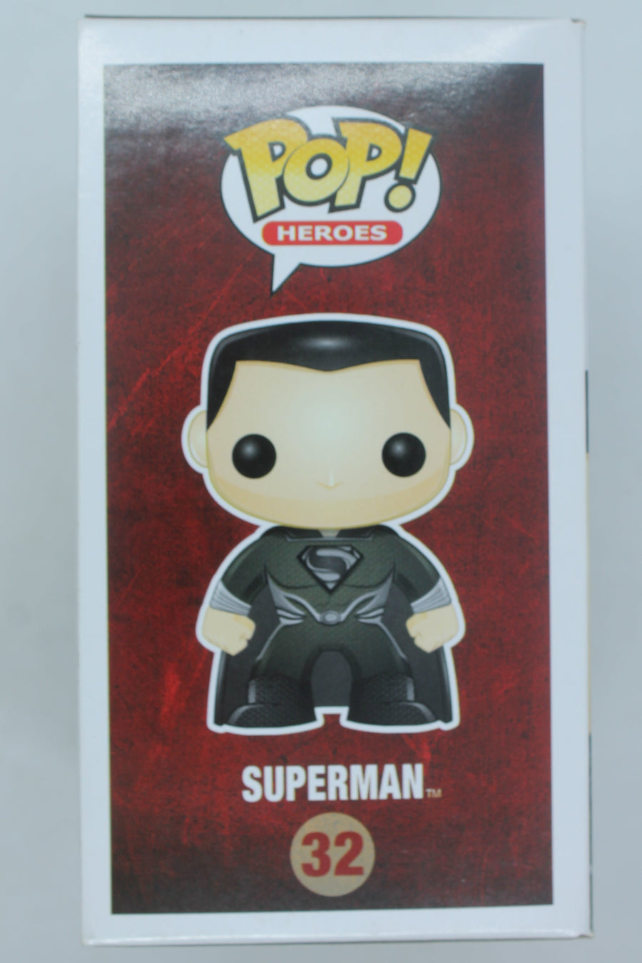 SDCC 2013 Exclusive Funko Pop! Superman (Black Suit) #32 Man Of Steel 1/1008 Pcs
