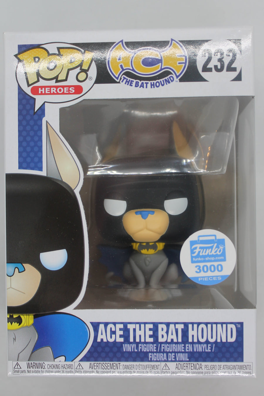Funko POP Heroes Ace The Bat Hound #232 - Funko Shop 3000 Pcs