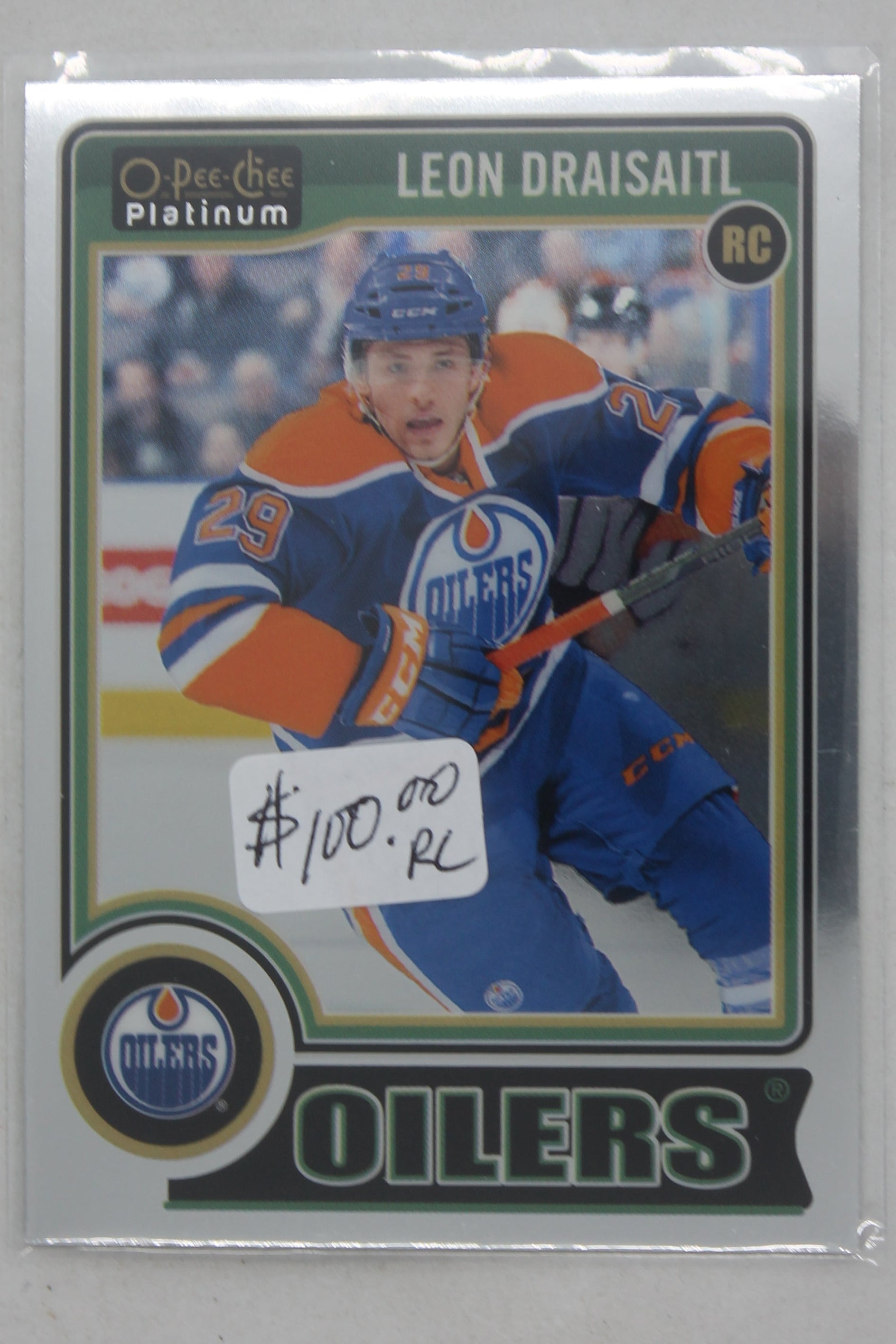 Leon Draisaitl 2014-15 O-Pee-Chee Platinum Rookie Card