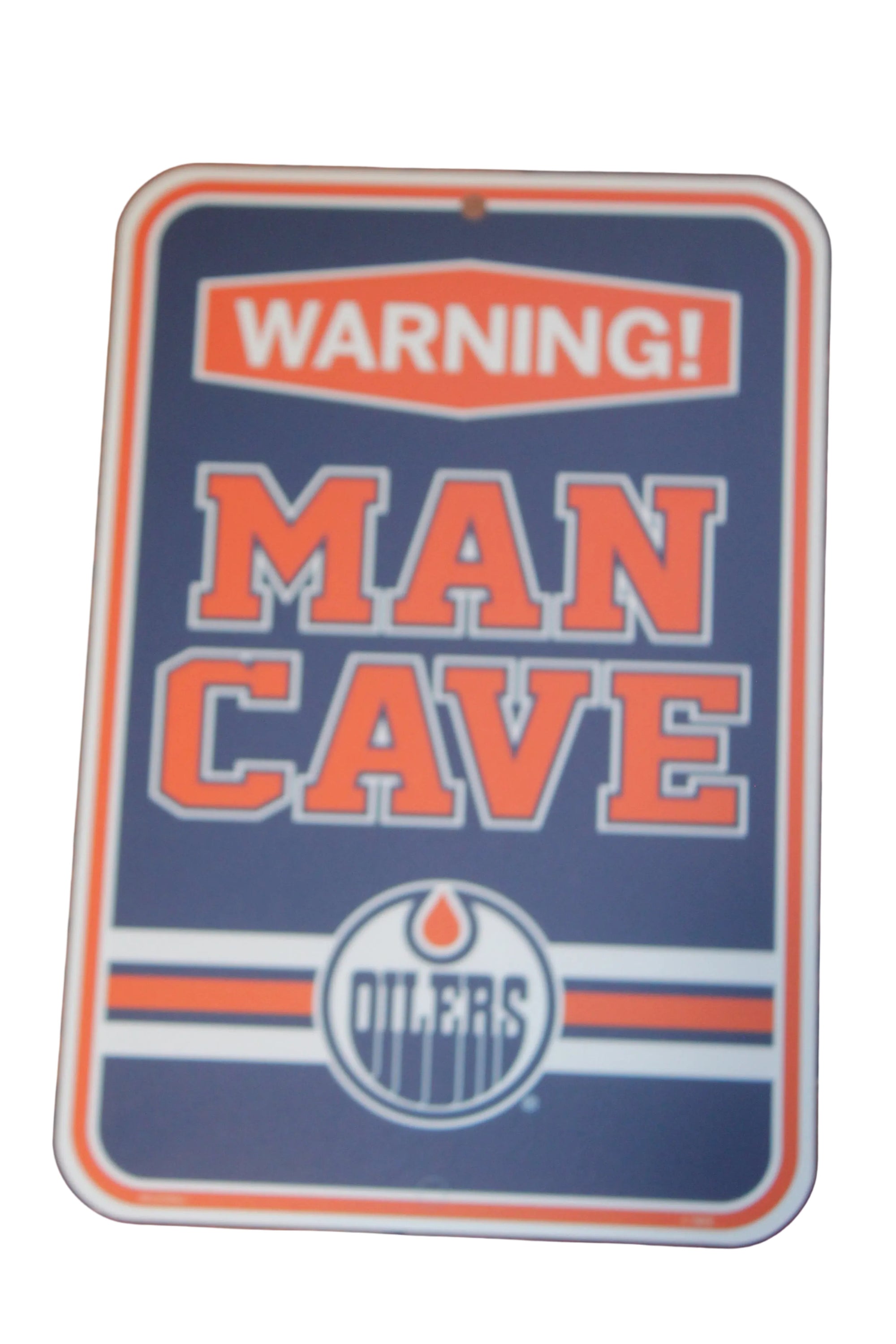 NHL Edmonton Oilers Man Cave Sign