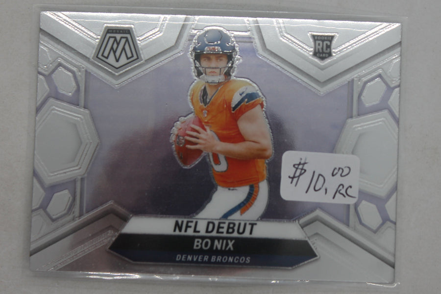 Bo Nix 2024 Panini Mosaic - NFL Debut - Rookie Card