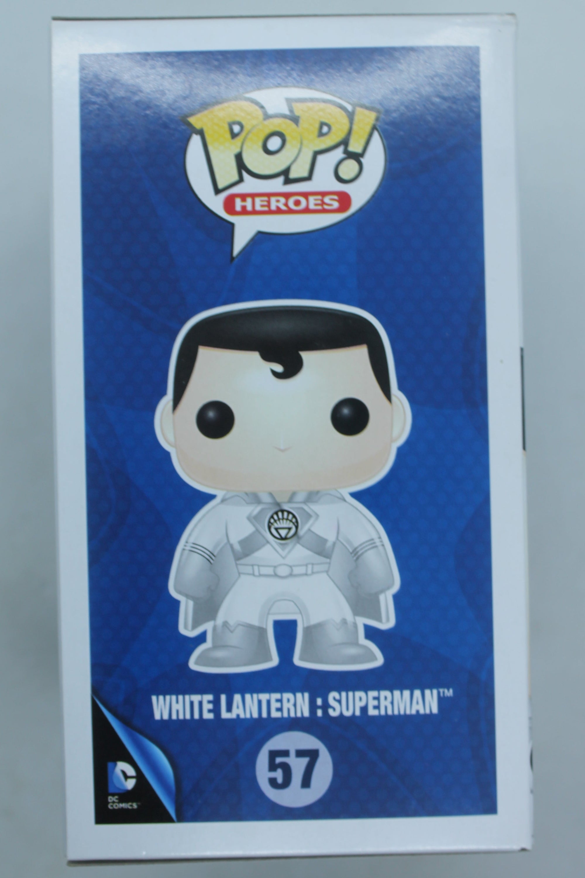 Funko Pop Heroes! White Lantern Superman #57 Fugitivetoys Exclusive