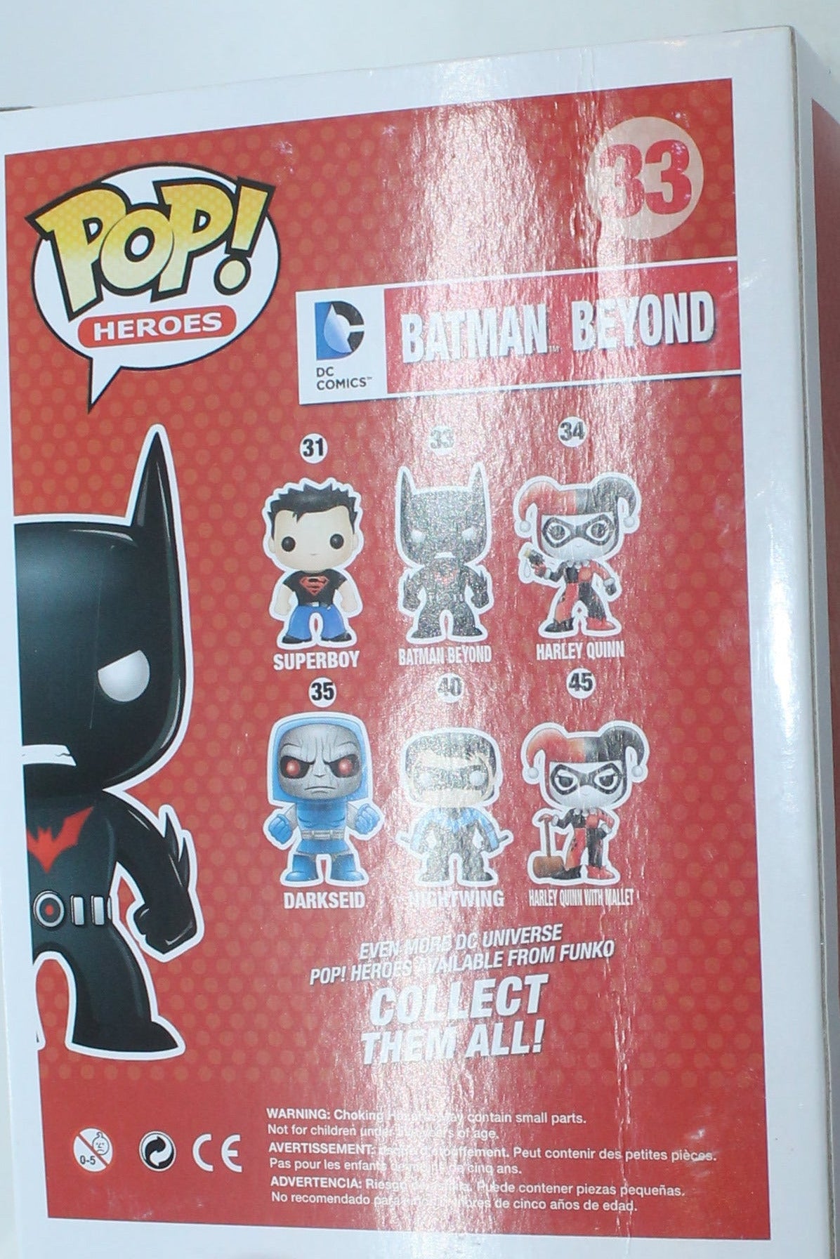Funko POP Heroes Batman Beyond #33 - Fugitivetoys Exclusive (Some Damage)
