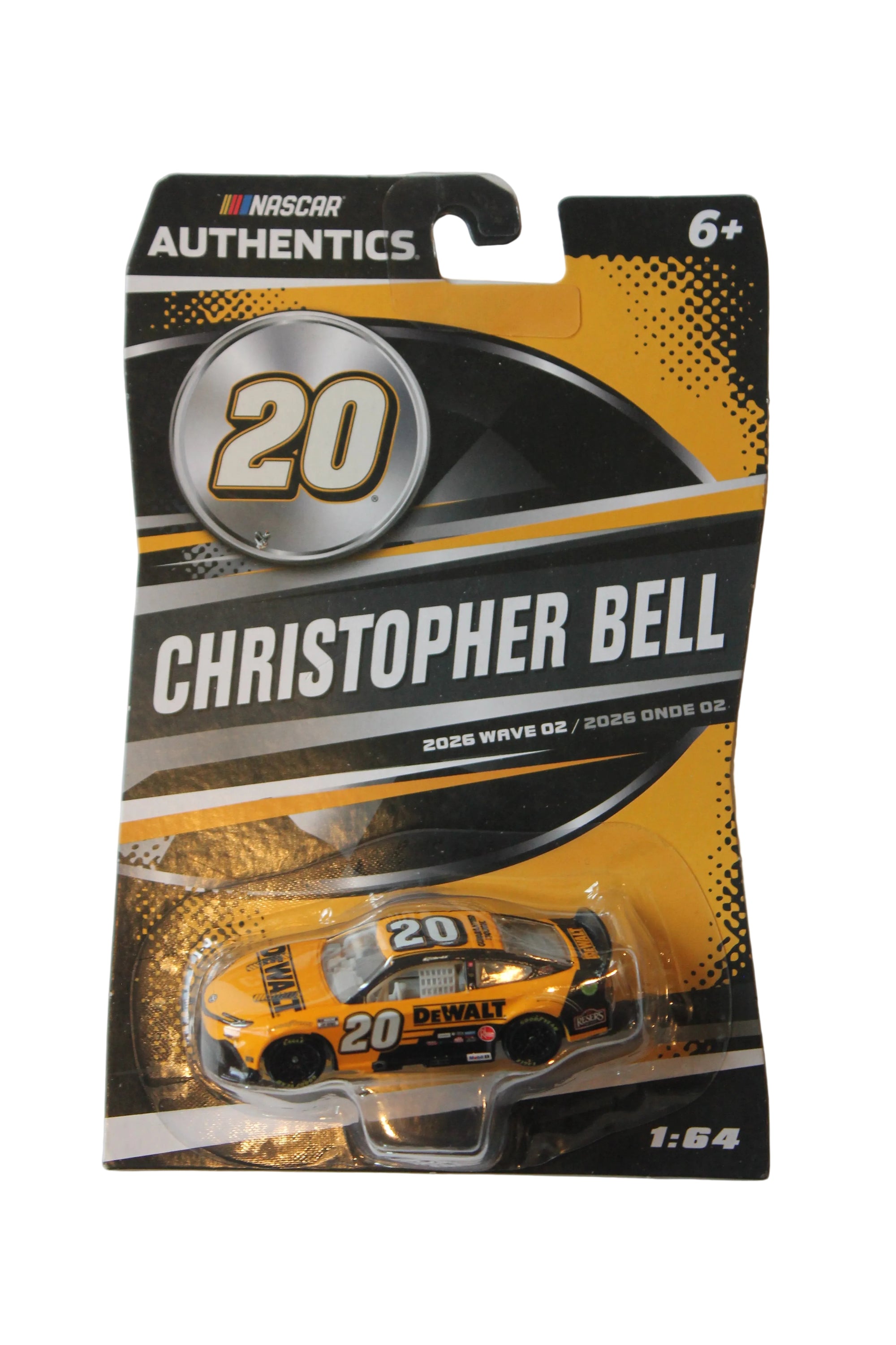Nascar Authentics 1:64 Race Car Christopher Bell #20 - 2026 Wave 02