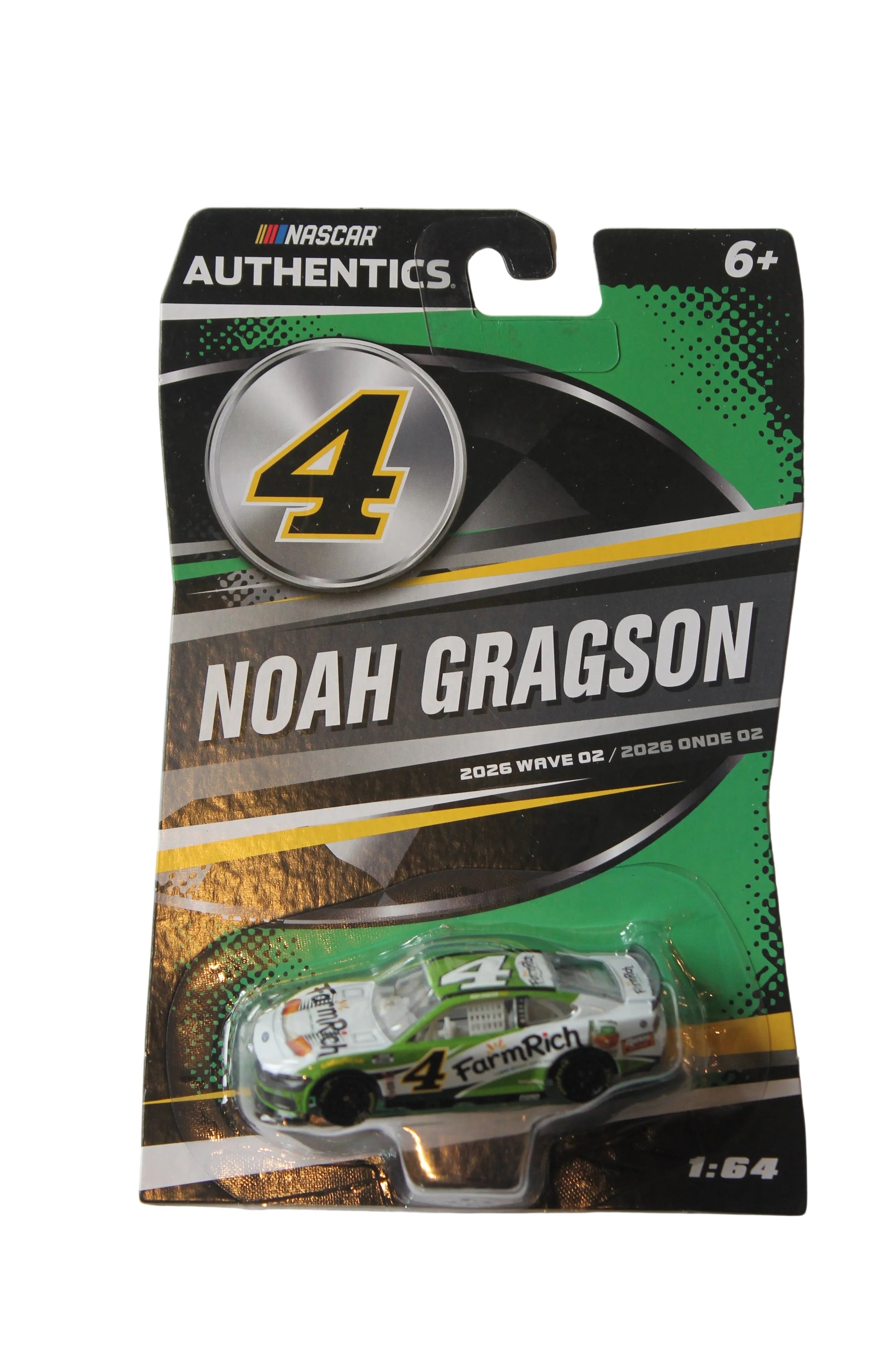 Nascar Authentics 1:64 Race Car Noah Gragson #4 - 2026 Wave 02