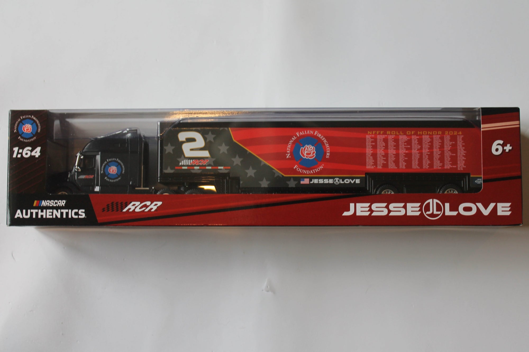 Nascar Authentics 1:64 Hauler Jesse Love #2 - 2025 Wave 02