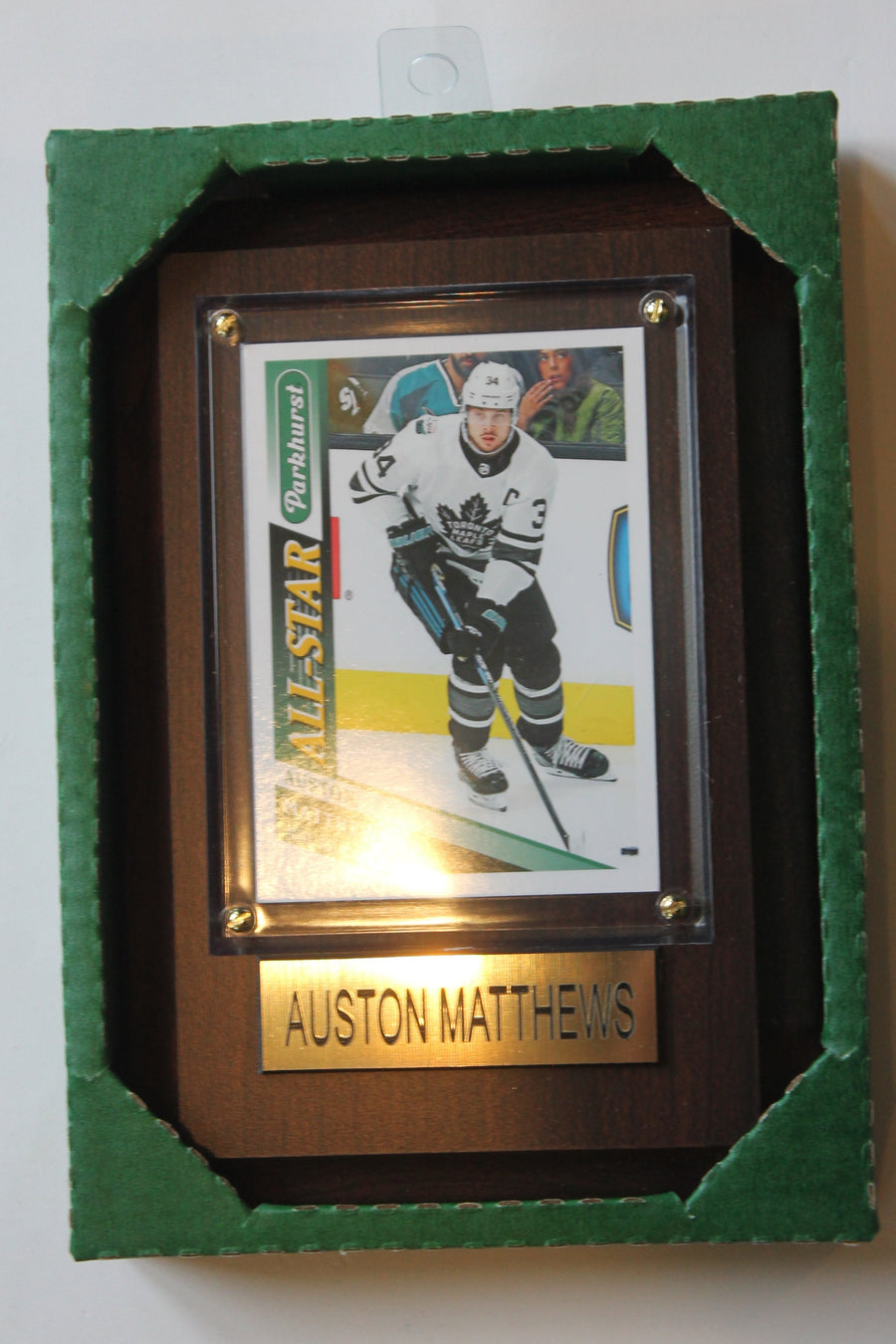 NHL Toronto Maple Leafs Auston Matthews Plaque with Card All-Star