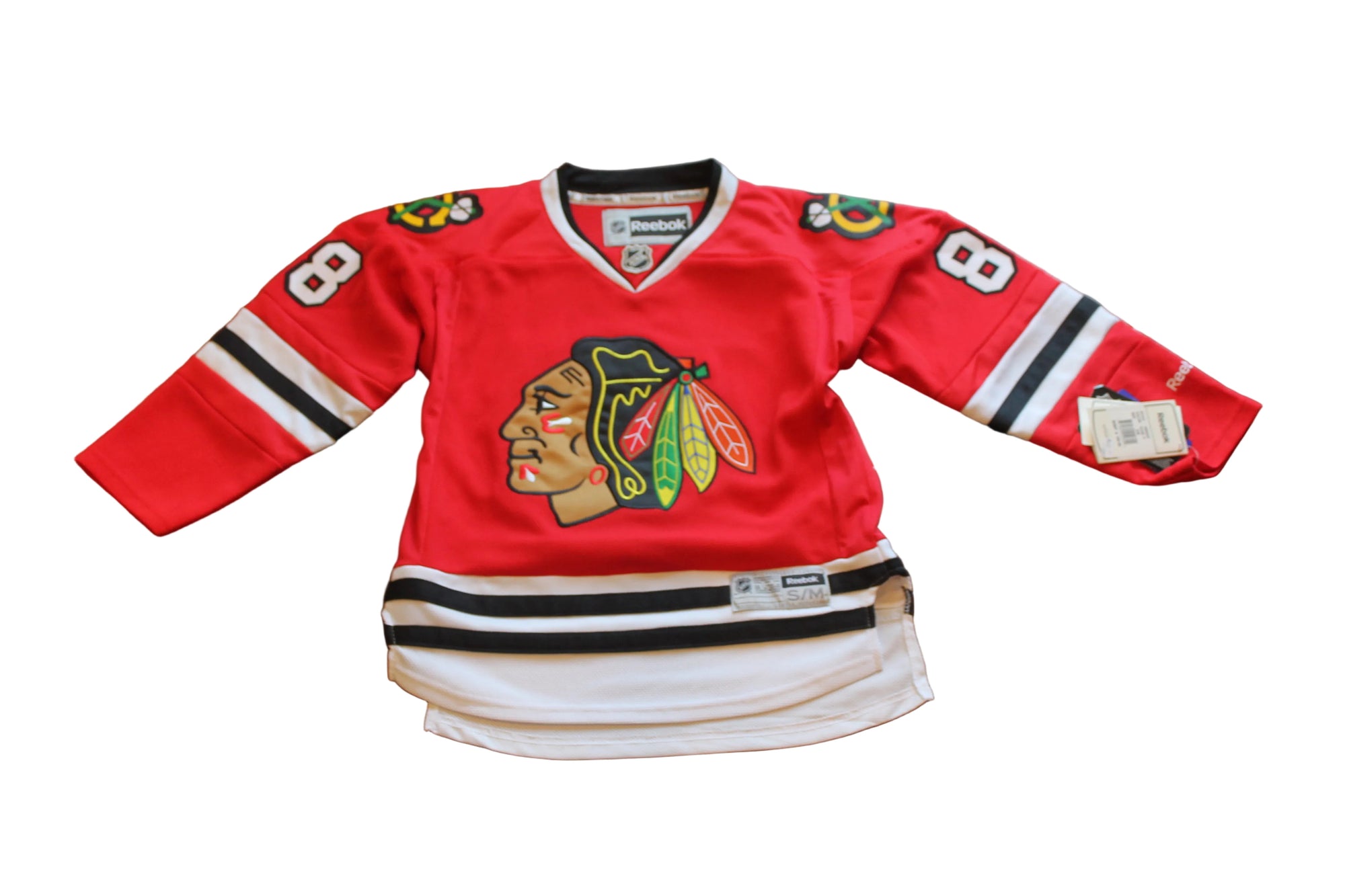 NHL Chicago Blackhawks Patrick Kane #88 Youth Premium Reebok Home Jersey