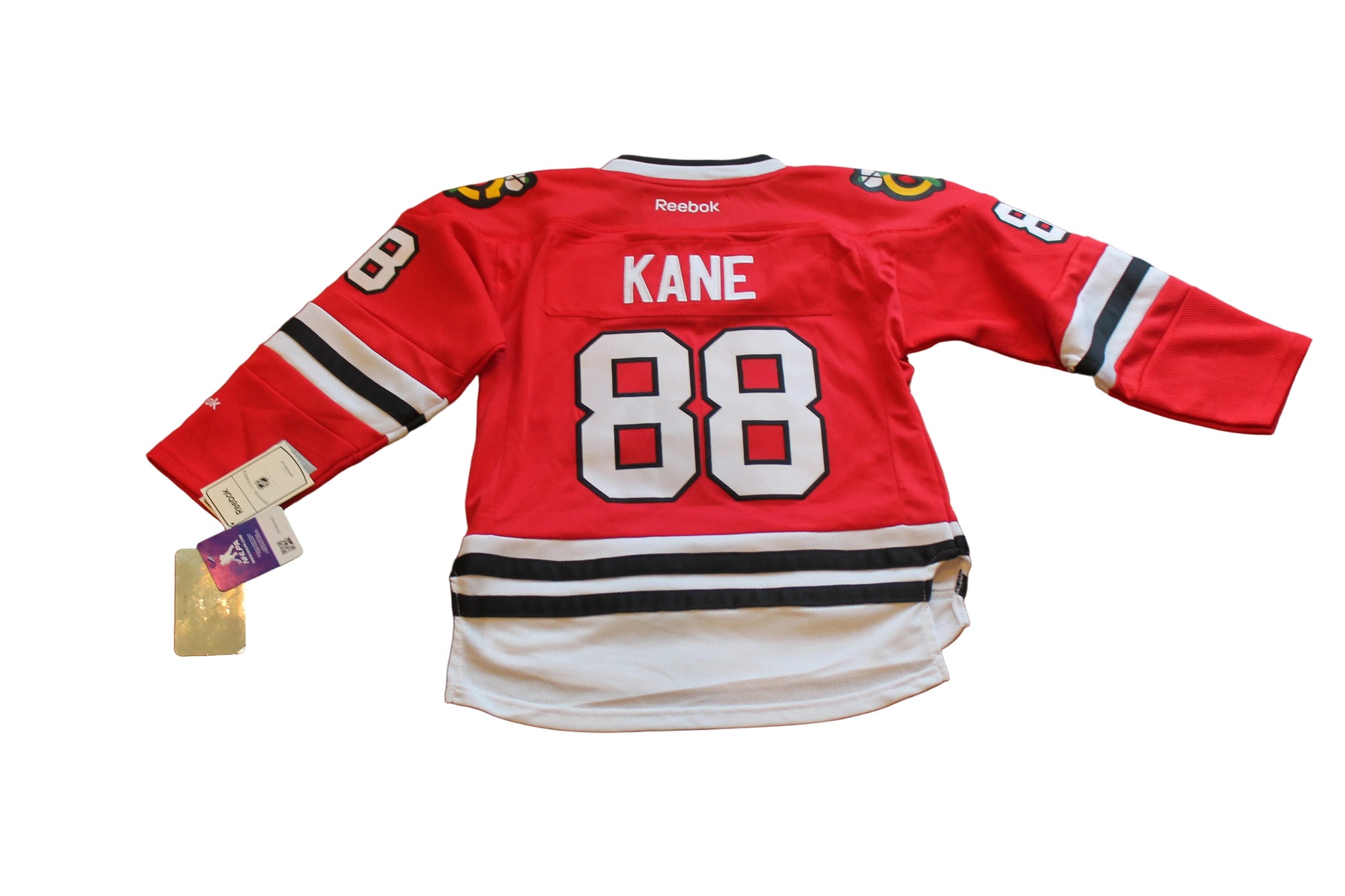 NHL Chicago Blackhawks Patrick Kane #88 Youth Premium Reebok Home Jersey