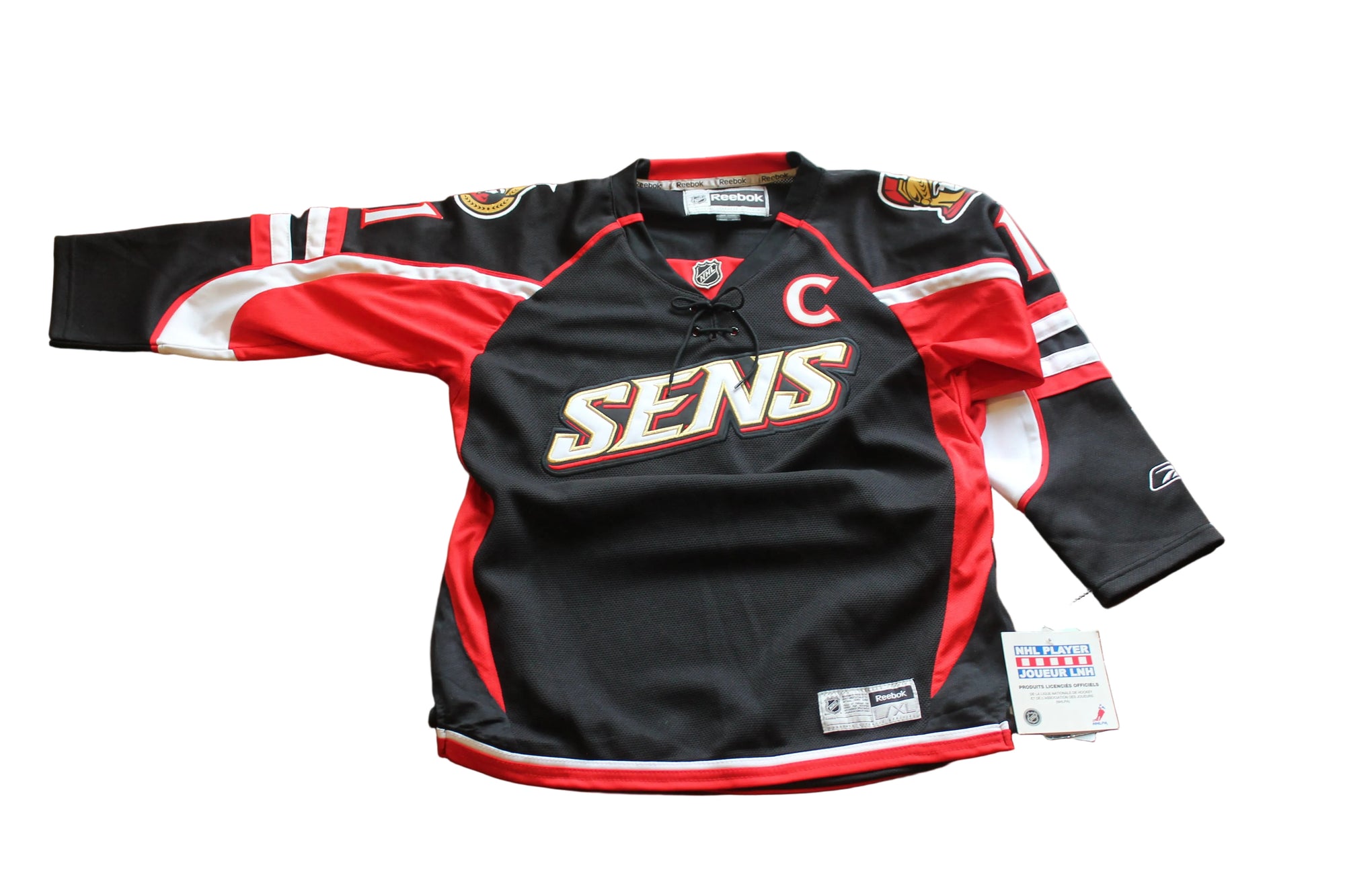 NHL Ottawa Senators Alfredsson #11 Youth Premium Reebok Home Jersey (Sale)