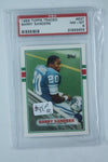Barry Sanders 1989 Topps Traded Rookie Card - PSA 8