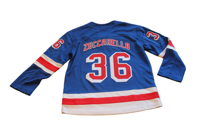 NHL New York Rangers Youth Fanatics "Zuccarello" #36 Breakaway Jersey - L/XL