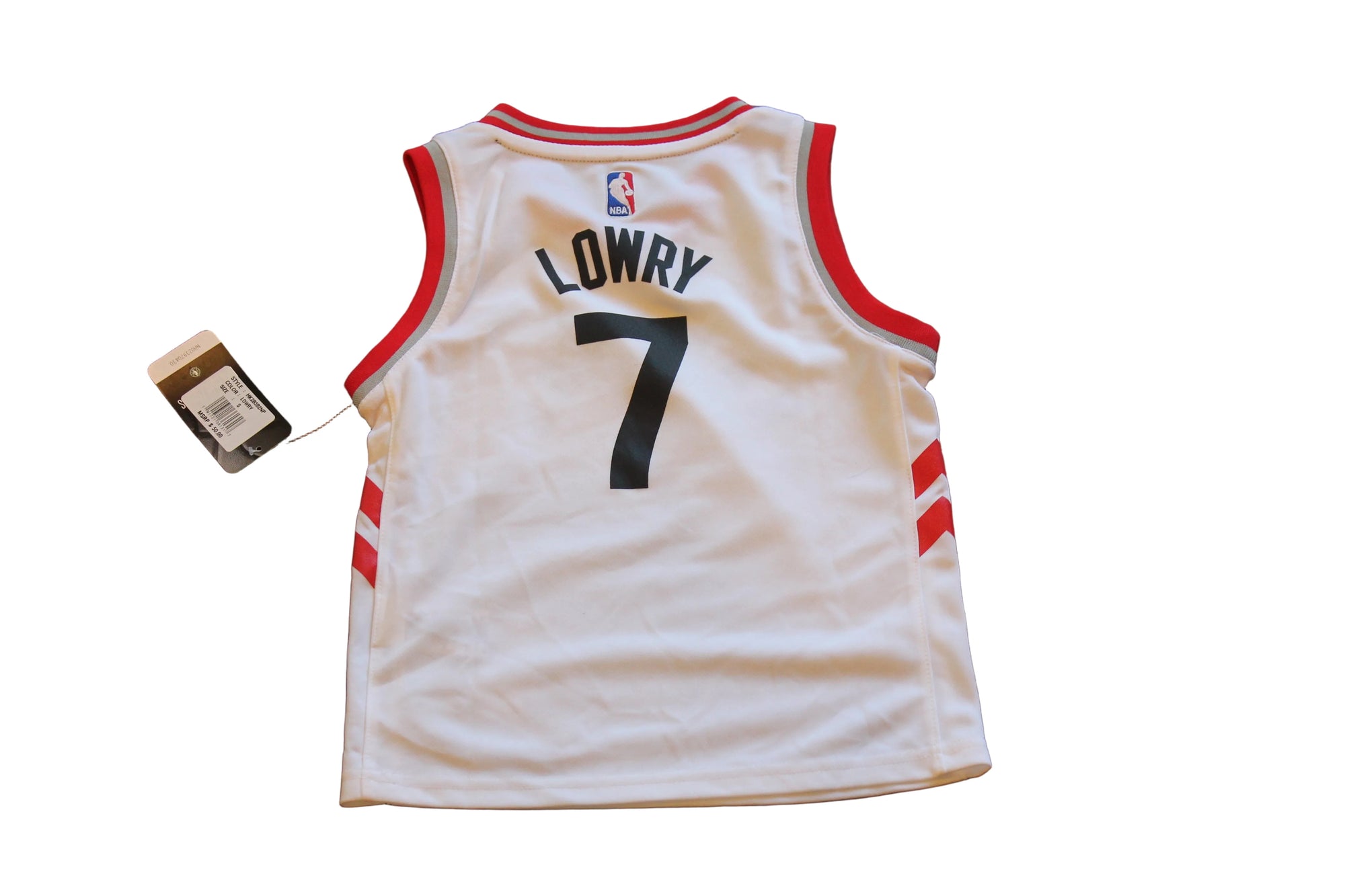 NBA - Kids' (Toddler) Toronto Raptors K. Lowry Replica Away Jersey - Size 4