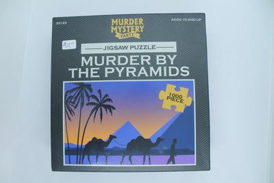 Mystery Puzzle - Murder By The Pyramids - 1000 piece puzzle