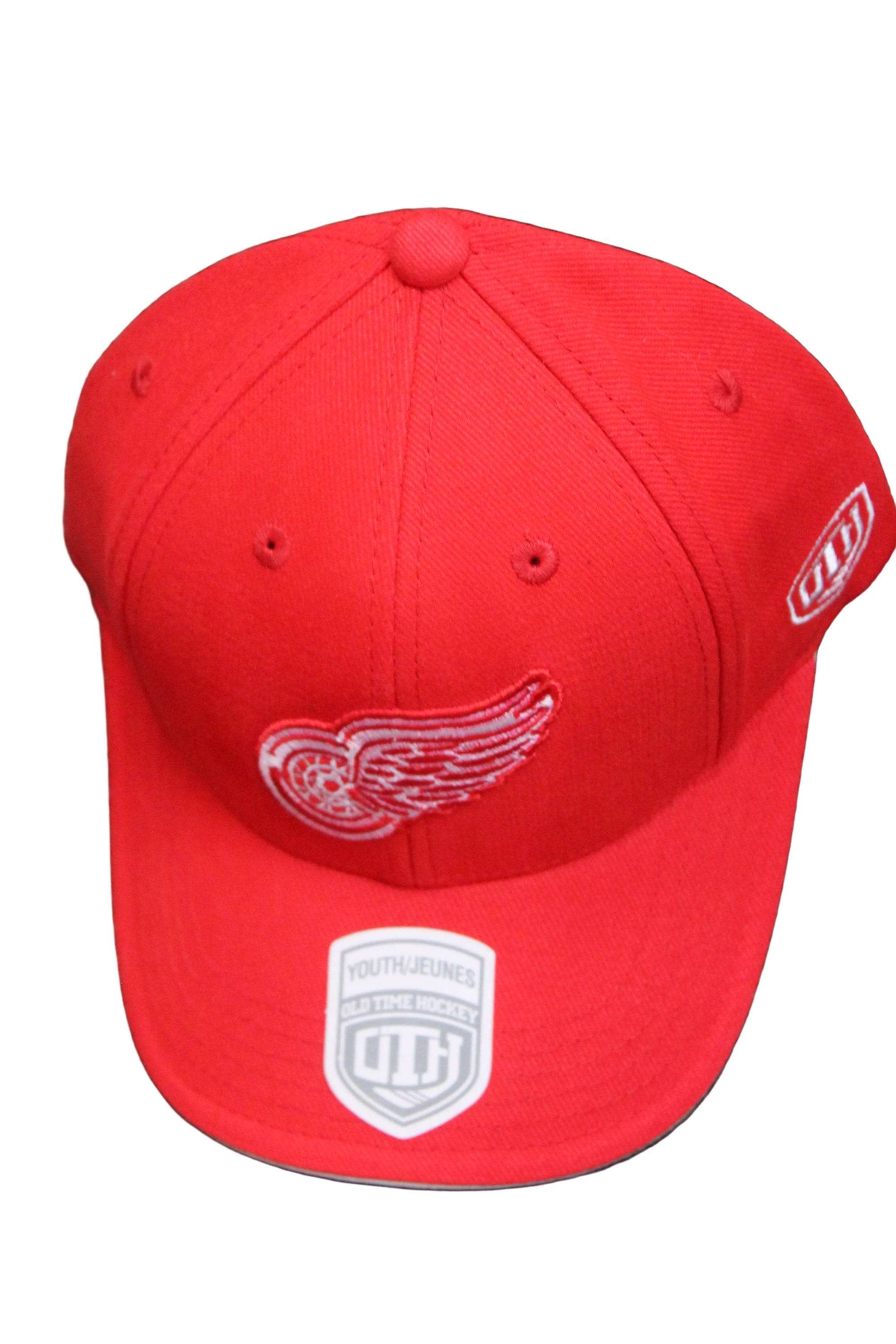 NHL Detroit Red Wings Youth Old Time Hockey Adjustable Hat