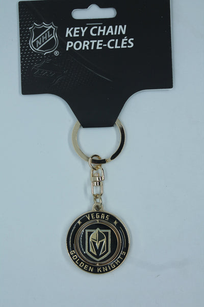 NHL Vegas Golden Knights Spinner Keychain