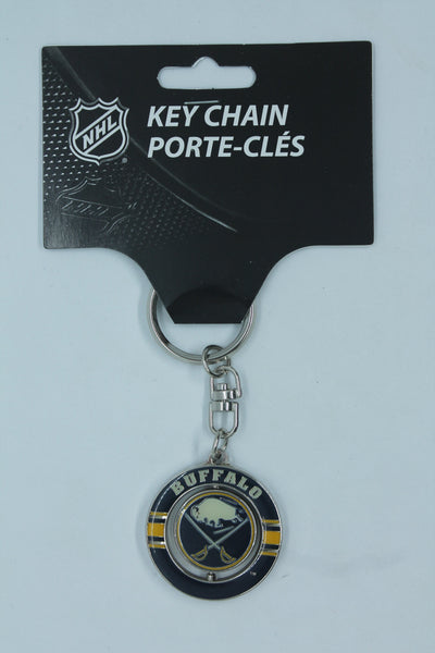 NHL Buffalo Sabres Spinner Keychain
