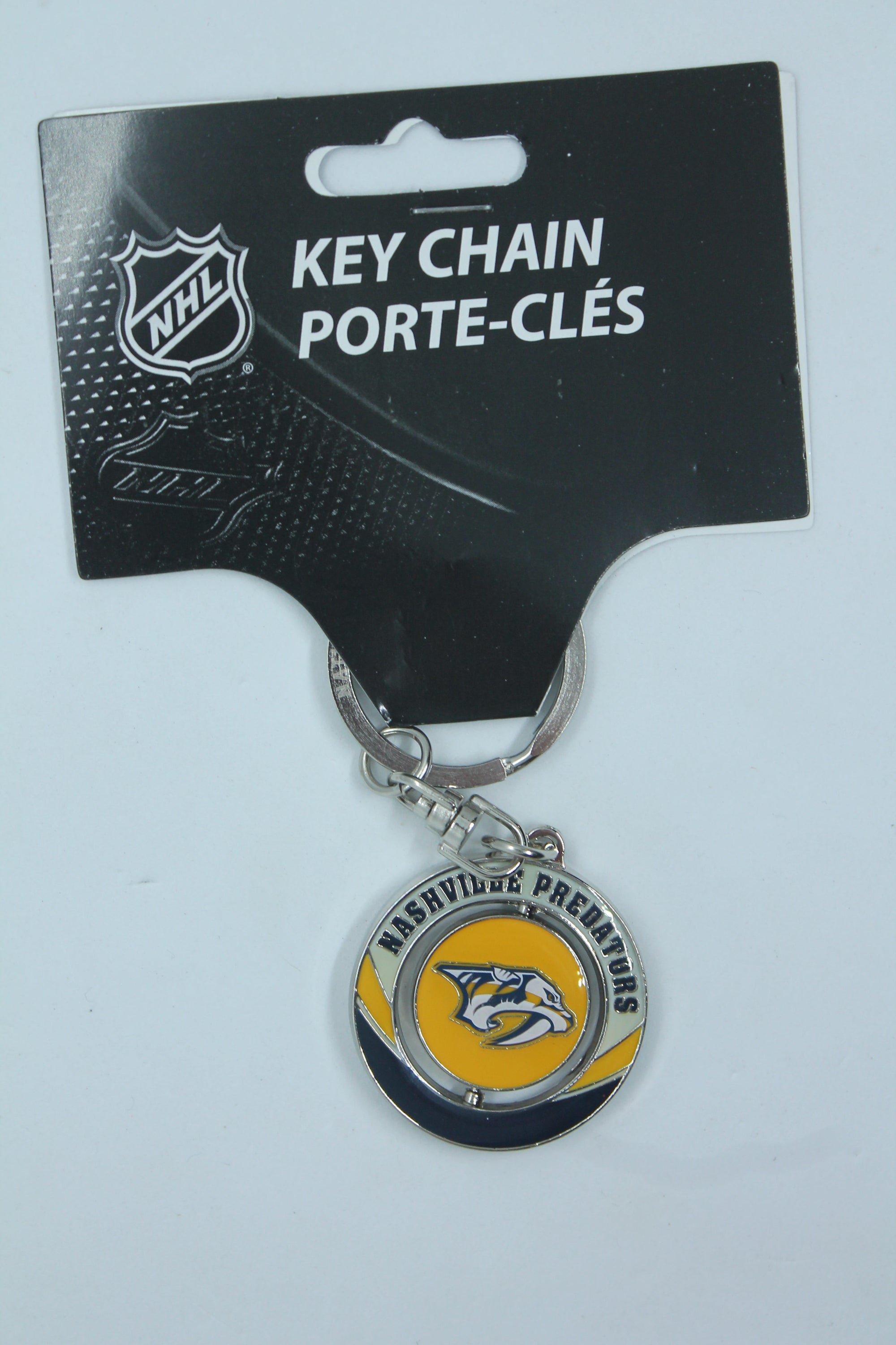 NHL Nashville Predators Spinner Keychain
