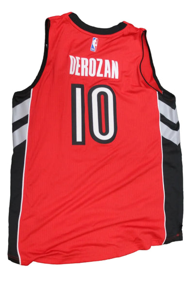 NBA Toronto Raptors D. Derozan #10 Swingman Adidas Men's Jersey - XL