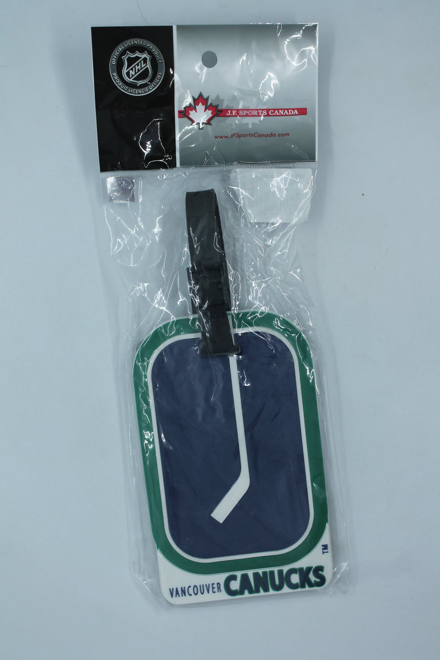 NHL Vancouver Canucks Vintage Logo Luggage Tag