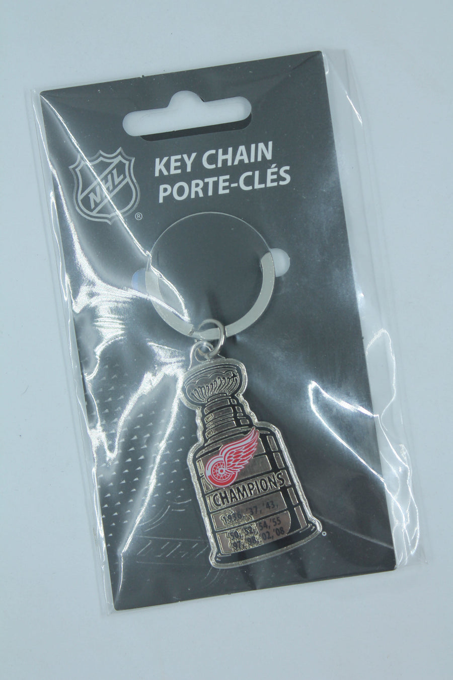 Detroit Red Wings Round Key Ring Keychain