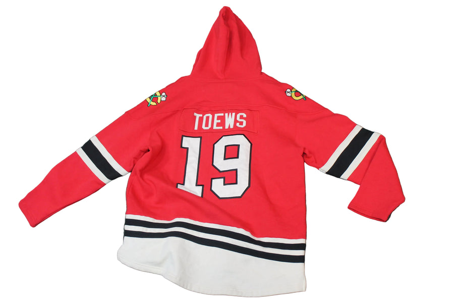 NHL J. Toews #19 Old Time Hockey Lacer Hoodie - Causeway Collection
