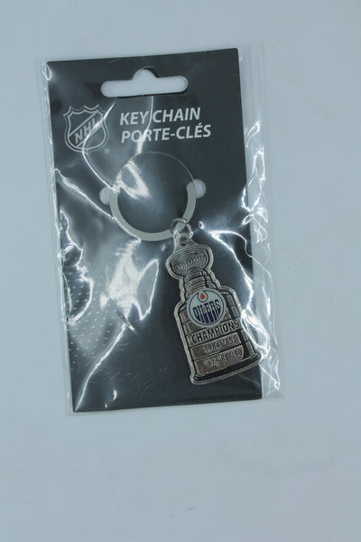 NHL Edmonton Oilers Stanley Cup Keychain