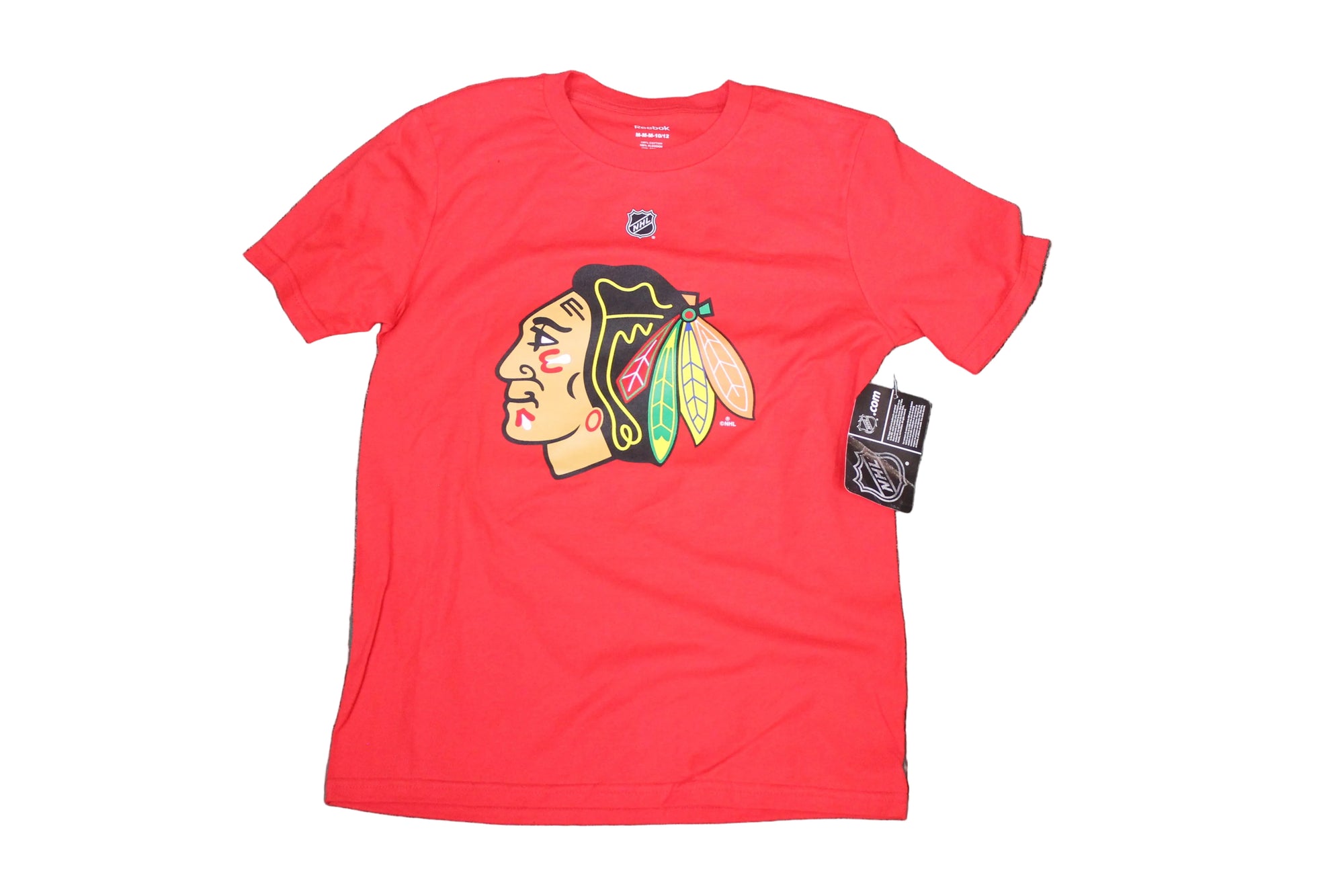 NHL Chicago Blackhawks Youth J. Toews #19 Reebok Name & Number Tee (red) - no "C"