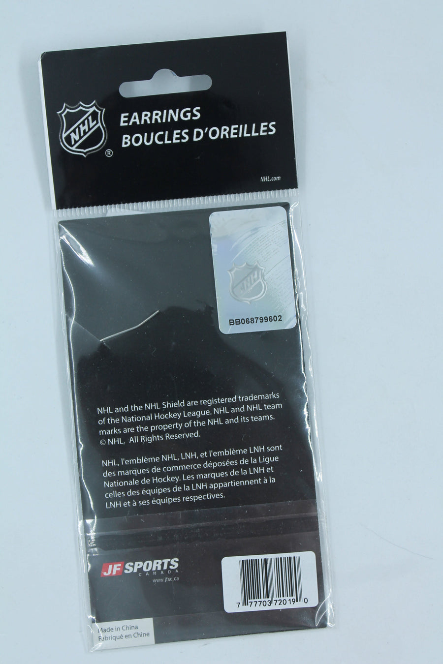 NHL Vancouver Canucks Dangle Earrings