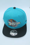 NBA Detroit Pistons Mitchell & Ness Dynasty Fitted Hat - 50 Seasons