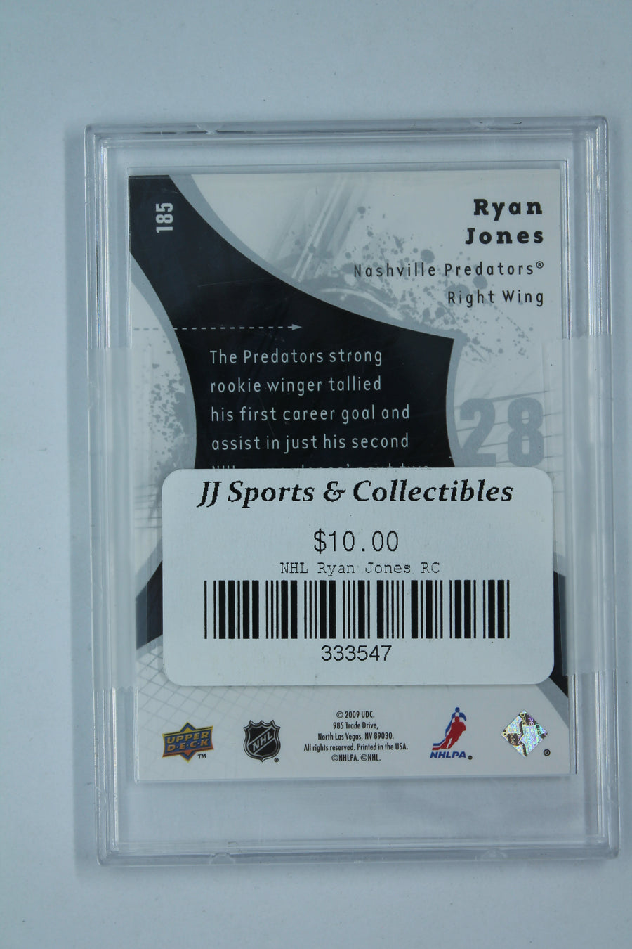 Ryan Jones 2008-09 SP Authentic Future Watch Rookie Card  #/999