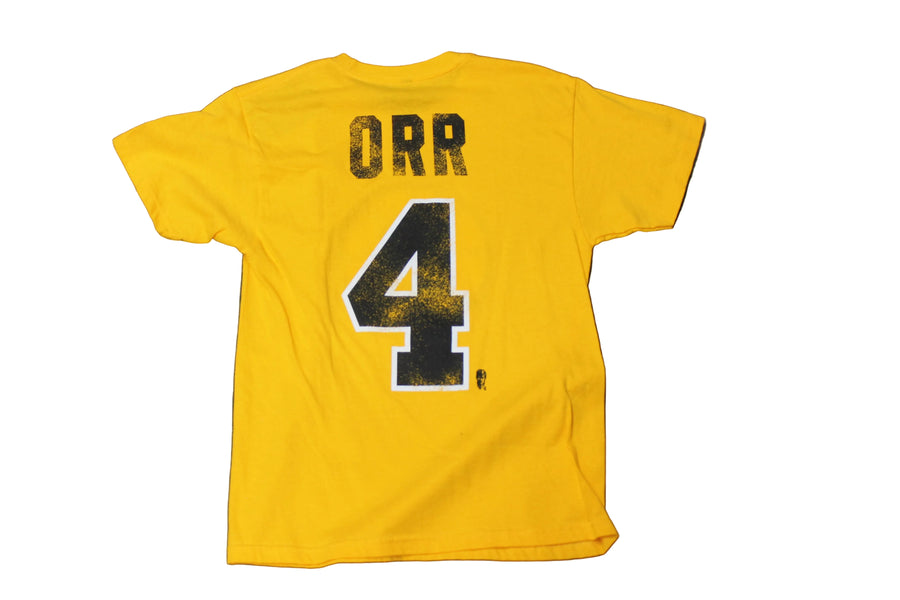 NHL Boston Bruins Bobby Orr Men's OTH Alumni Yellow Tee - Small