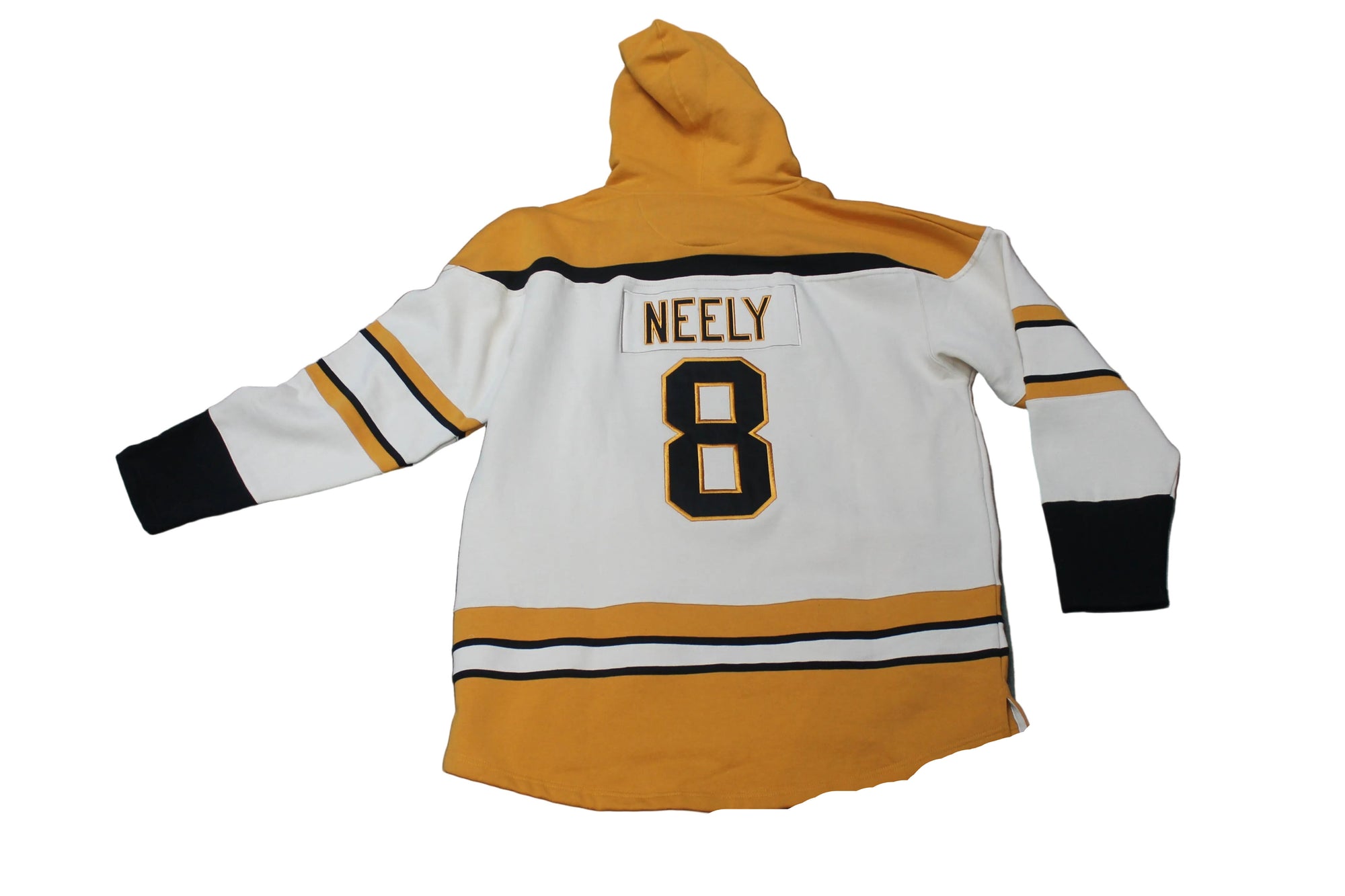 NHL Boston Bruins Cam Neeley Men's Old Time Hockey Alumni Lacer Hoodie - XLarge