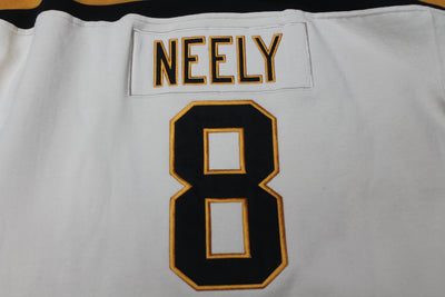 NHL Boston Bruins Cam Neeley Men's Old Time Hockey Alumni Lacer Hoodie - XLarge