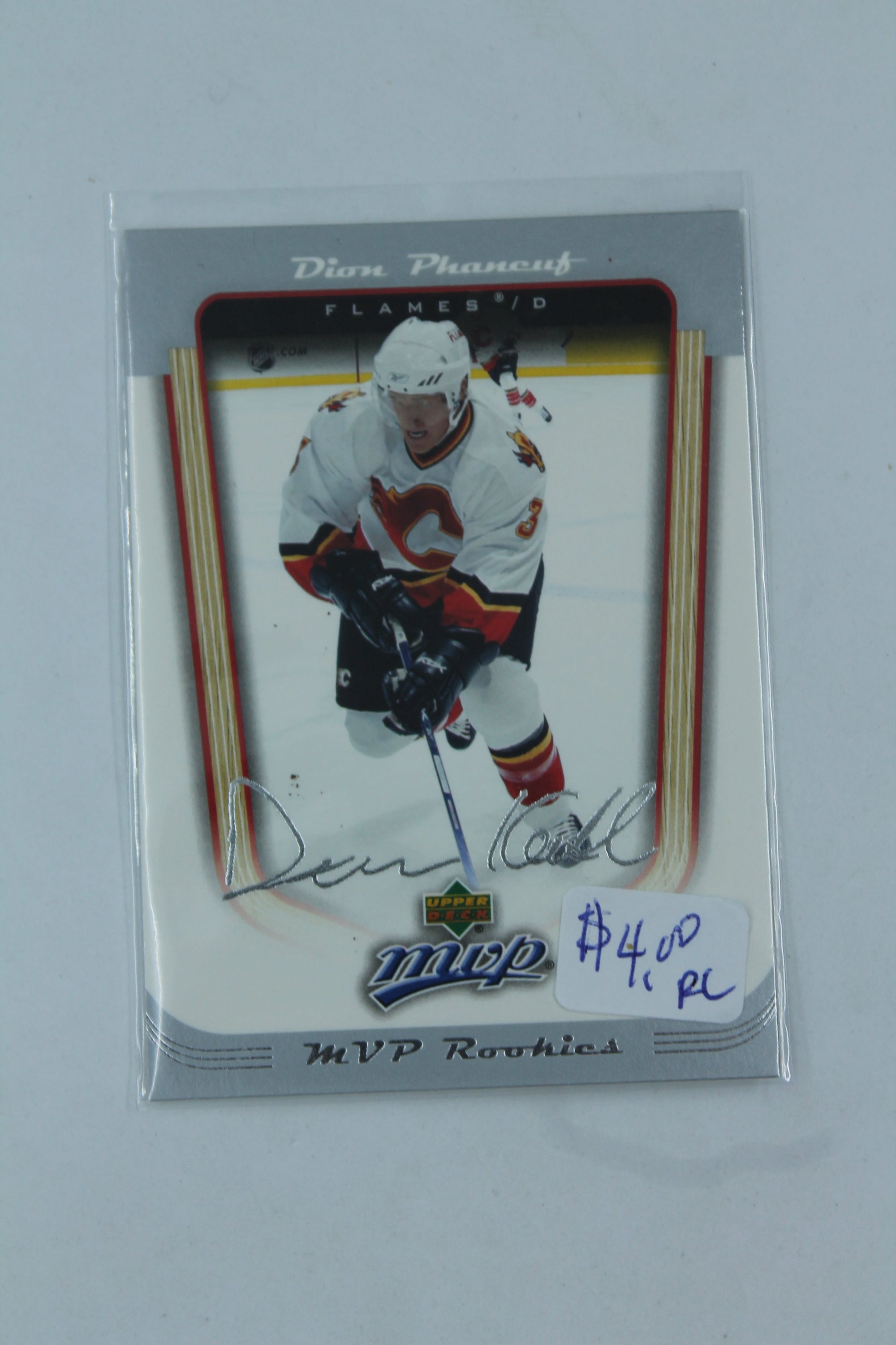 Dion Phaneuf 2005-06 Upper Deck MVP Rookie Card