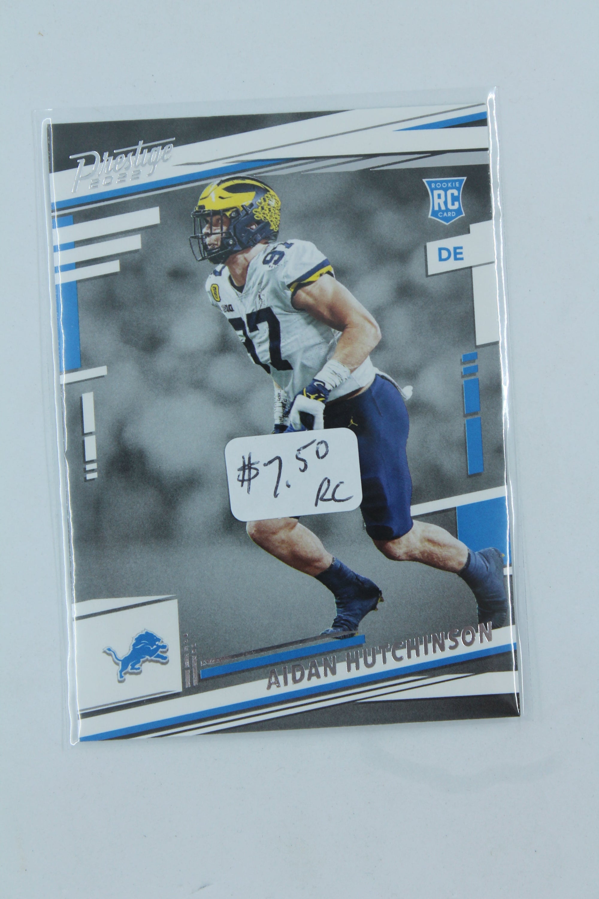 Aidan Hutchinson 2022 Panini Prestige Rookies -  Rookie Card