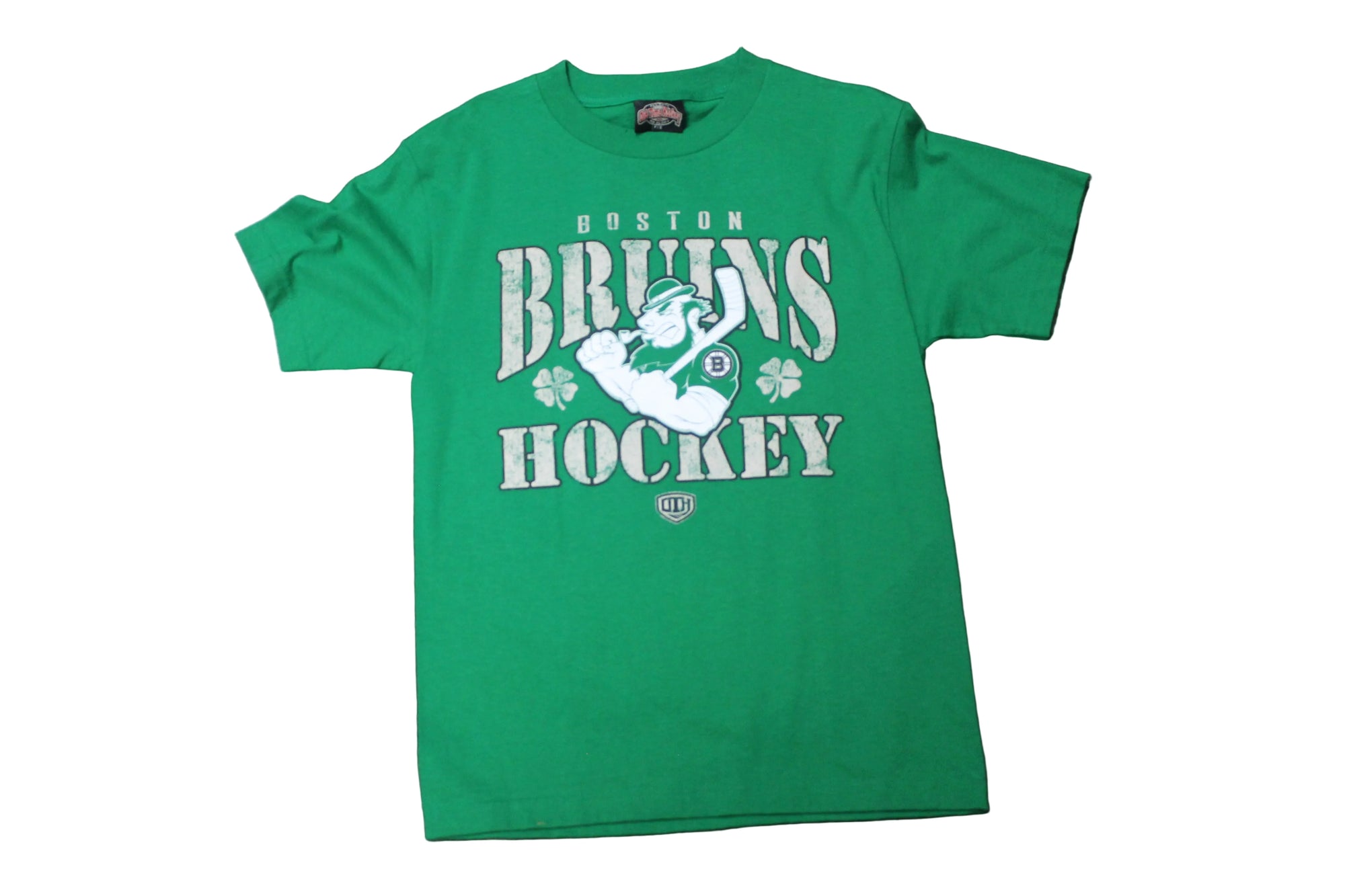 NHL Boston Bruins Men's Old Time Hockey St. Patty's Tee - Small