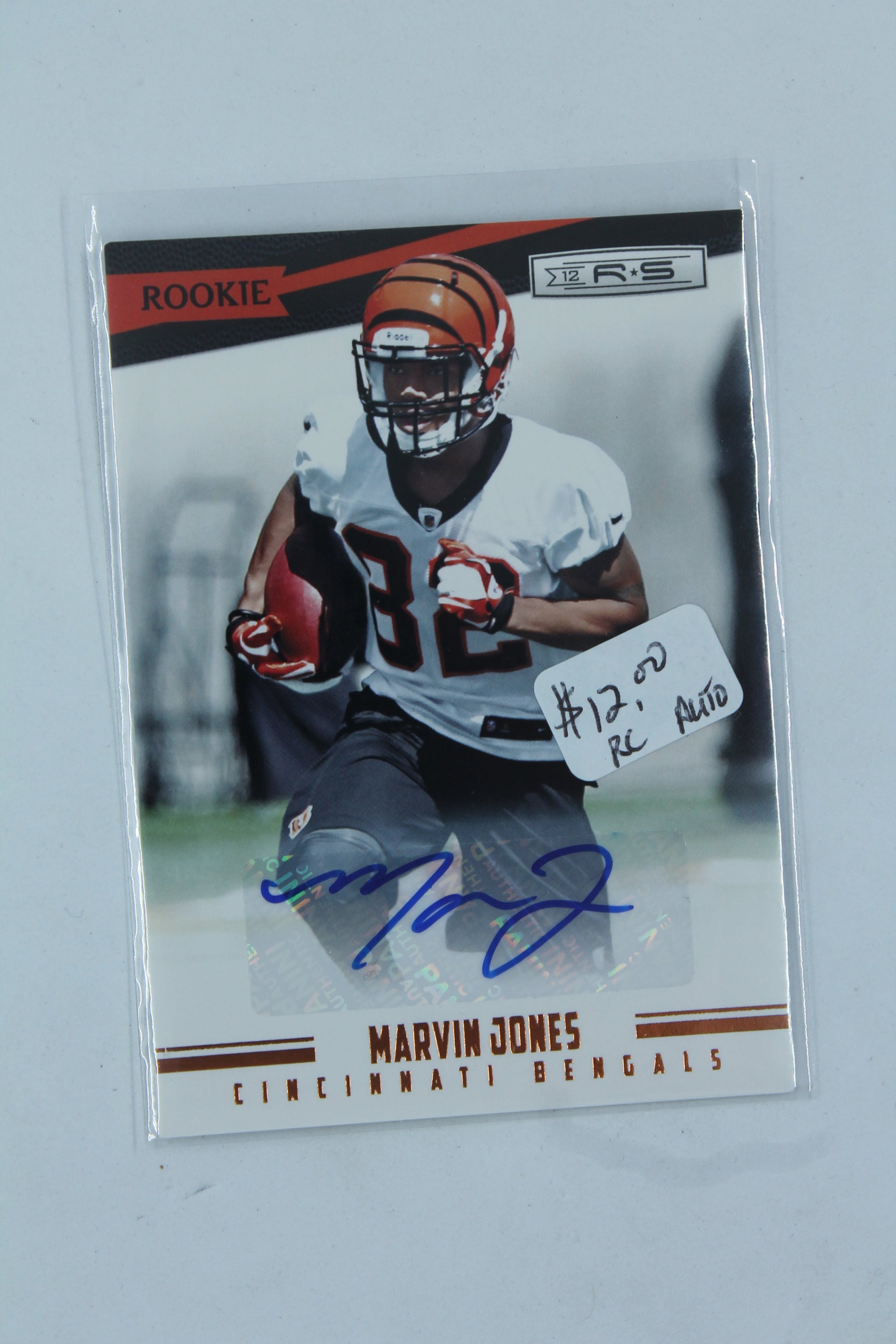 Marvin Jones 2012 Panini Rookies & Stars - Signatures Rookie -  Rookie Card #563/999