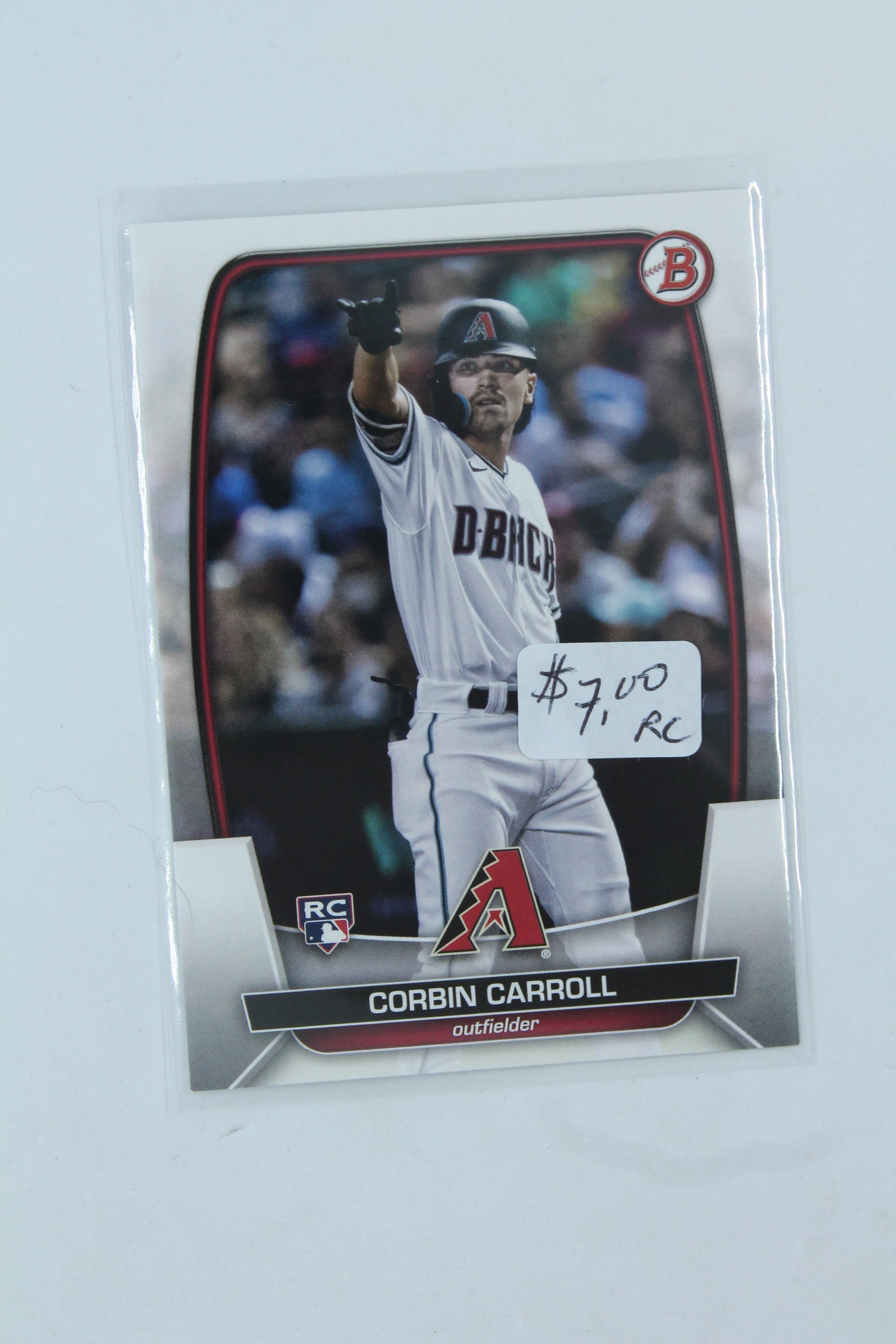 Corbin Carroll 2023 Bowman Rookie Card